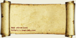 Andjelina Mirković vizit kartica